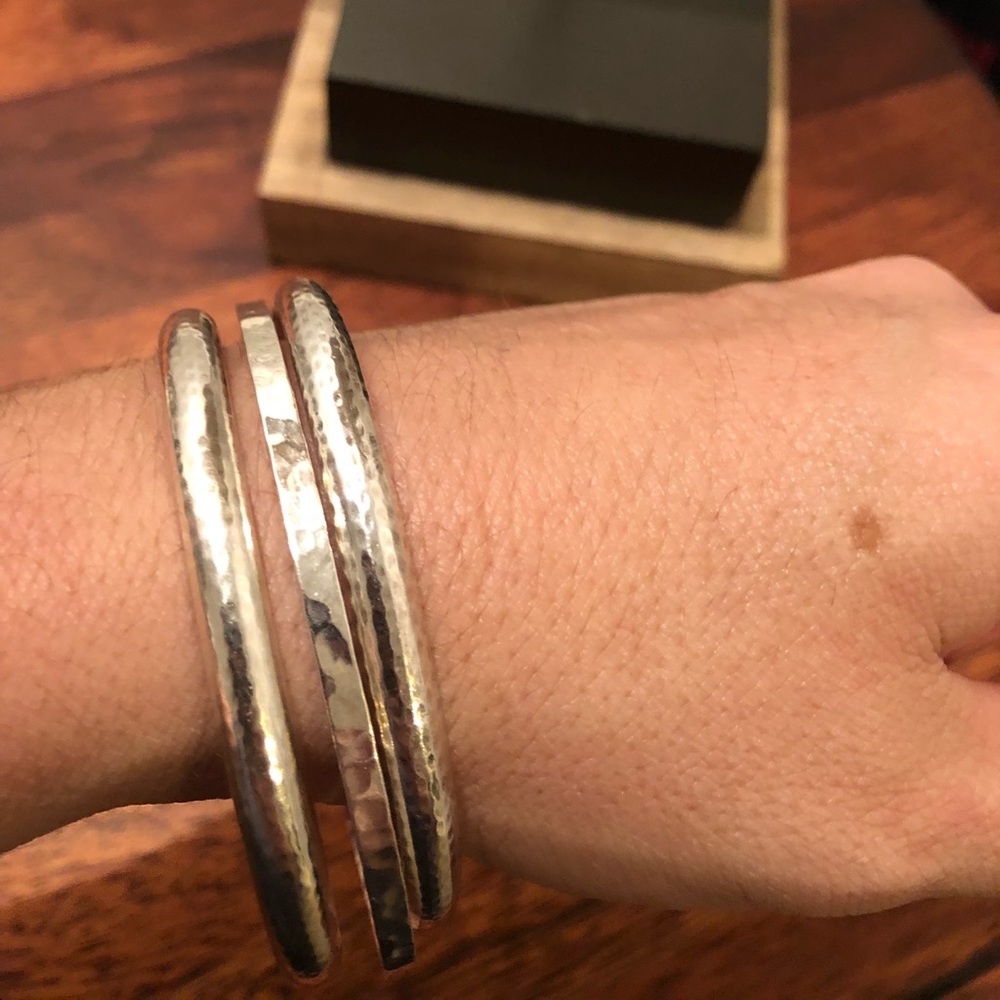 Set of 3 Silpada Stirling Silver Brackets.  PLUS FREE SHIPPING